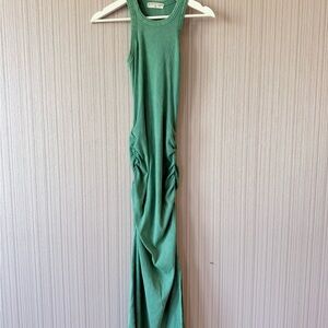 Electric & Rose Green Sleeveless Maxi Dress